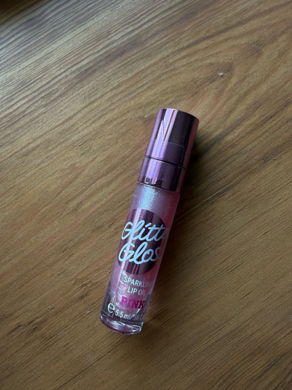 Victorias Secret Pink Sparkling Lip Oil - Pink